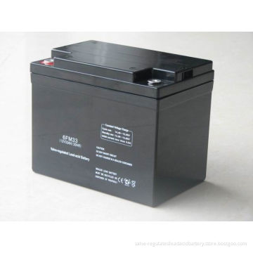 12v 33ah High Temperature Type / Sealed Lead Acid Battery With M6 Terminal For Starting System , 10kg